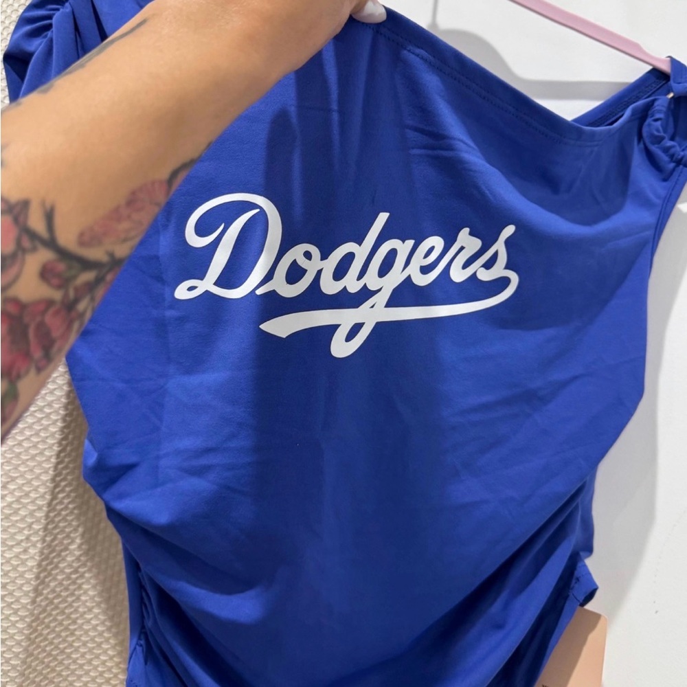 Blue Dodgers Tank Top